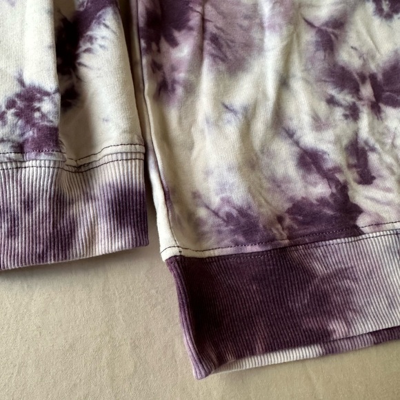 MTV Purple Tie-Dye Long Sleeve Tee - Picture 5 of 8